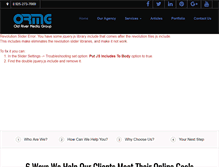 Tablet Screenshot of oldrivermediagroup.com